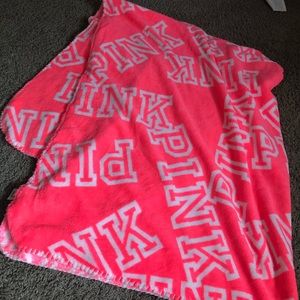 PINK lap blanket!